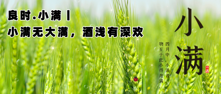 良时.小满丨小满无大满，酒浅有深欢
